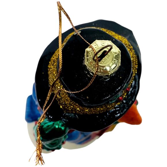 European Style Blown Glass Christmas Tree Ornaments Santa Claus Snowman Holiday - Picture 13 of 16